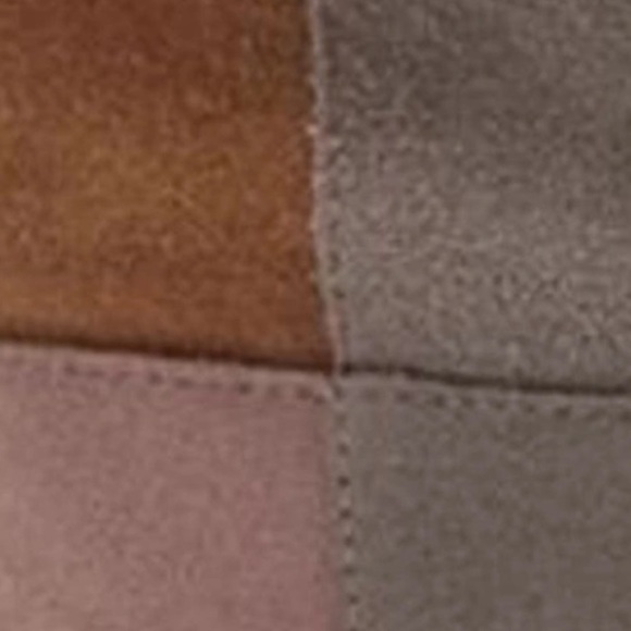 New Free People Patchwork Platform Over-The-Knee Tall Suede Leather Boots Italy - Picture 9 of 15